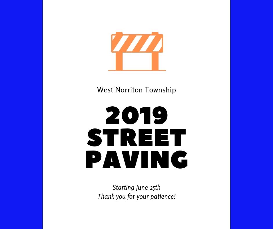 Street Paving 2019